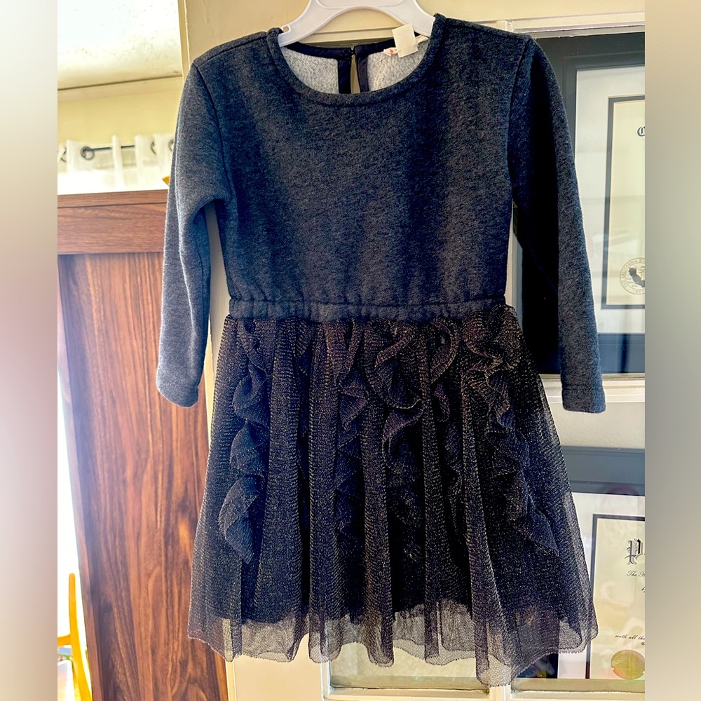 JCrew Crewcuts dark grey dress size 3
